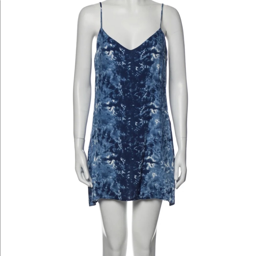 Reformation tie dye slip dress size small